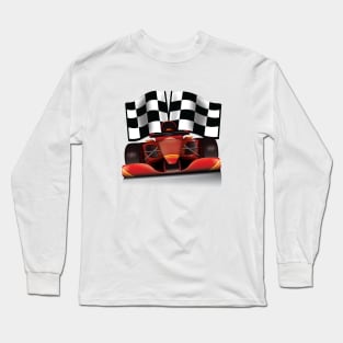 Race Car Long Sleeve T-Shirt